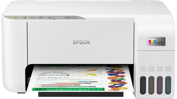 МФУ струйный Epson L3256 (C11CJ67421/504/524/516/519) A4 WiFi белый