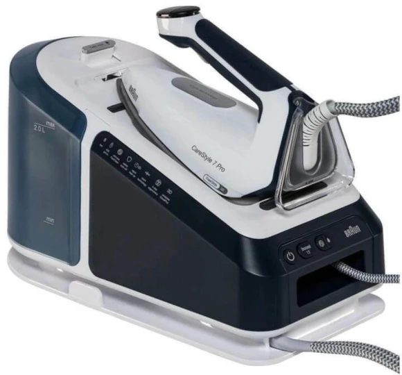 Парогенератор Braun CareStyle 7 IS7282BL 2700Вт синий/белый Парогенератор Braun CareStyle 7 IS7282BL 2700Вт синий/белый