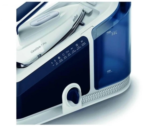 Парогенератор Braun CareStyle 7 IS7282BL 2700Вт синий/белый Парогенератор Braun CareStyle 7 IS7282BL 2700Вт синий/белый