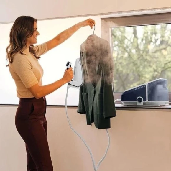Парогенератор Braun CareStyle 7 IS7282BL 2700Вт синий/белый Парогенератор Braun CareStyle 7 IS7282BL 2700Вт синий/белый
