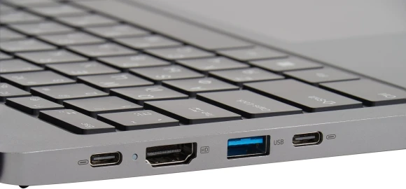 Ноутбук IRU Strato 16ALMR Core i5 12450H 16Gb SSD512Gb Intel UHD Graphics 16" IPS WQXGA (2560x1600) Windows 11 Pro silver WiFi BT Cam 5400mAh (2159330)