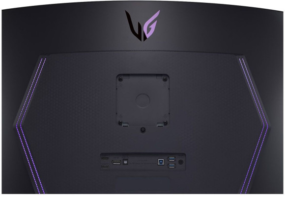 Монитор LG 44.5" UltraGear 45GR95QE-B черный OLED LED 21:9 HDMI матовая HAS Piv 1500000:1 1000cd 178гр/178гр 3440x1440 240Hz G-Sync FreeSync Premium DP SPDIF WQ USB 10.9кг