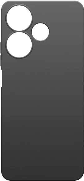 Чехол (клип-кейс) BoraSCO для Xiaomi Redmi 13 Silicone Case черный (73408) Чехол (клип-кейс) BoraSCO для Xiaomi Redmi 13 Silicone Case черный (73408)