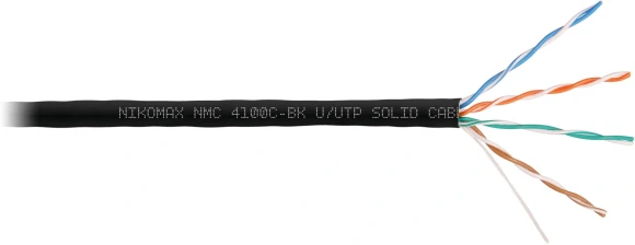 Патч-корд Nikomax NMC-PC4UD55B-010-C-GY U/UTP RJ-45 вил.-вилка RJ-45 кат.5E 1м серый LSZH