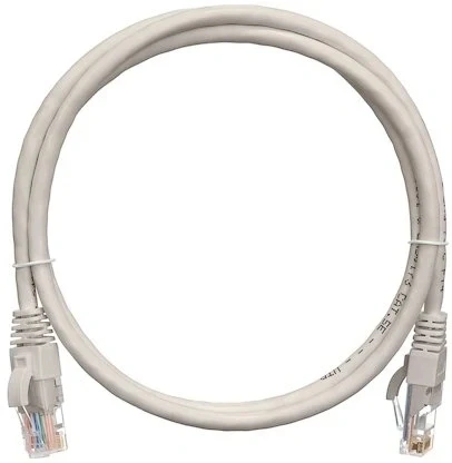 Патч-корд Nikomax NMC-PC4UD55B-010-C-GY U/UTP RJ-45 вил.-вилка RJ-45 кат.5E 1м серый LSZH