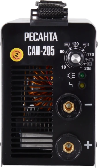 Сварочный аппарат Ресанта САИ205 инвертор ММА DC 7.3кВт