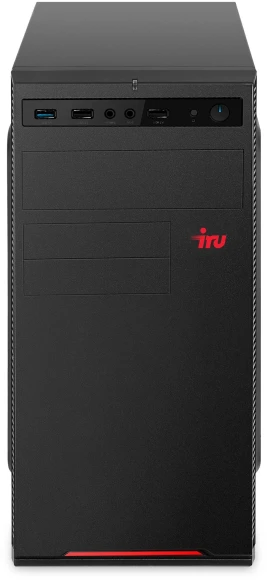 ПК IRU Home 310H6SE MT i3 12100 (3.3) 8Gb SSD1Tb UHDG 730 FreeDOS GbitEth 400W черный (RUS) (1994642)