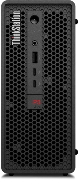 ПК Lenovo ThinkStation P3 Ultra SFF i7 13700 (2.1) 16Gb SSD512Gb T400 4Gb Windows 11 Pro 64 2.5xGbitEth+1xGbitEth 300W мышь клавиатура черный (30HBS64000)