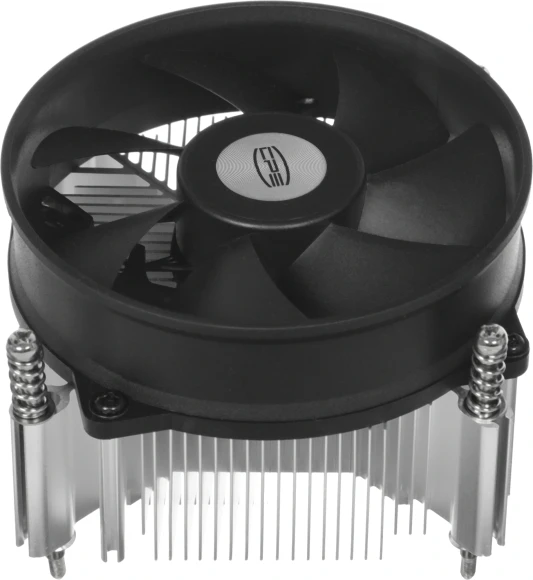 Устройство охлаждения(кулер) PcCooler R95-I Soc-1200/1700/1851 серебристый/черный 4-pin 31.2dB Al+Cu 95W 400gr Ret (R95-XXNIXX-GL)