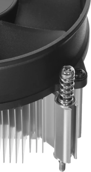 Устройство охлаждения(кулер) PcCooler R95-I Soc-1200/1700/1851 серебристый/черный 4-pin 31.2dB Al+Cu 95W 400gr Ret (R95-XXNIXX-GL)