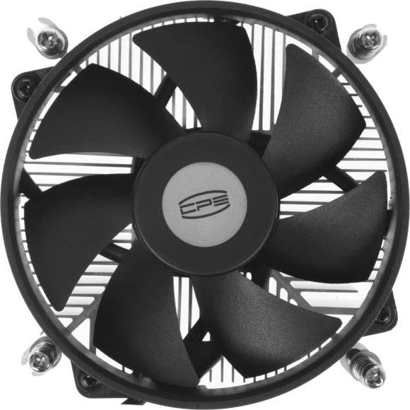 Устройство охлаждения(кулер) PcCooler R95-I Soc-1200/1700/1851 серебристый/черный 4-pin 31.2dB Al+Cu 95W 400gr Ret (R95-XXNIXX-GL)