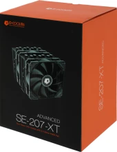 Устройство охлаждения(кулер) ID-Cooling SE-207-XT ADVANCED Soc-AM5/AM4/1200/1700/1851 черный 4-pin 15-35dB Al+Cu 280W 1020gr Ret Устройство охлаждения(кулер) ID-Cooling SE-207-XT ADVANCED Soc-AM5/AM4/1200/1700/1851 черный 4-pin 15-35dB Al+Cu 280W 1020gr Ret