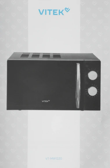 Микроволновая Печь Vitek VT-MW1220 20л. 700Вт черный/хром