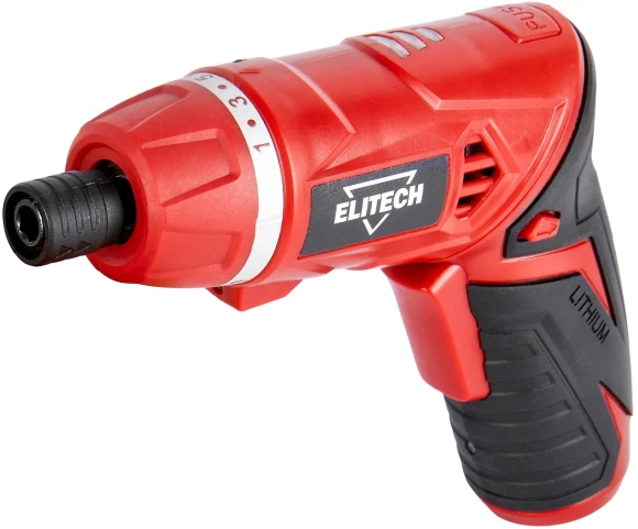 Отвертка электр. Elitech ША 36Л аккум. патрон:HEX (204024)