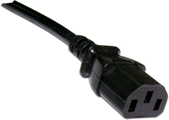 Шнур питания Lanmaster LAN-PP13/20-3.0-BK C13-C20 проводник.:3x0.75мм2 3м 220В 10А черный