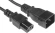 Шнур питания Lanmaster LAN-PP13/20-3.0-BK C13-C20 проводник.:3x0.75мм2 3м 220В 10А черный