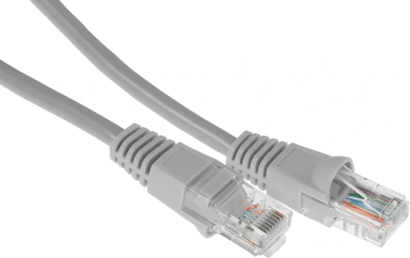 Патч-корд KingPrice KP-PC-c5e-1.5m-g 1Гбит/с UTP 4 пары cat.5E solid CCA molded 1.5м серый RJ-45 (m)-RJ-45 (m)