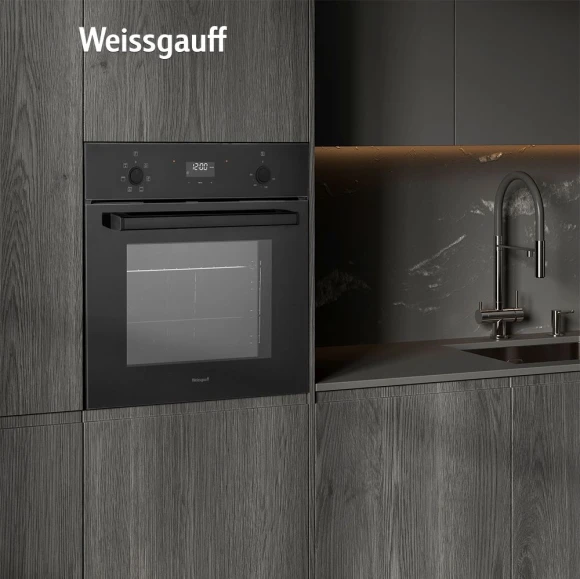 Духовой шкаф Электрический Weissgauff EOV 676 SB Black Edition черный Духовой шкаф Электрический Weissgauff EOV 676 SB Black Edition черный