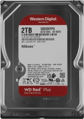 Жесткий диск WD SATA-III 2TB WD20EFPX NAS Red Plus (5400rpm) 64Mb 3.5" Жесткий диск WD SATA-III 2TB WD20EFPX NAS Red Plus (5400rpm) 64Mb 3.5"
