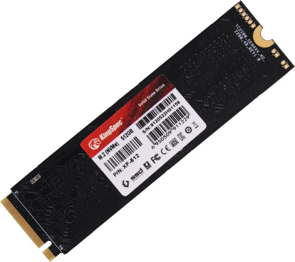 Накопитель SSD Kingspec PCIe 4.0 x4 512GB XF-512 M.2 2280