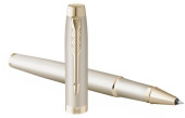 Ручка роллер Parker IM Monochrome T328 (2172955) Champagne PVD F черн. черн. подар.кор. Ручка роллер Parker IM Monochrome T328 (2172955) Champagne PVD F черн. черн. подар.кор.