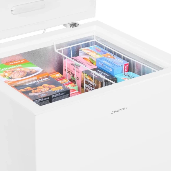 Морозильный ларь Maunfeld MFL150W белый 65Вт