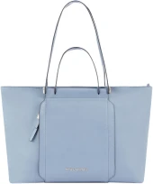 Деловая сумка женская Piquadro Lyra BD4574W92T/BLU с отделением для ноутбука 14" темно-синяя нейлон/натур.кожа