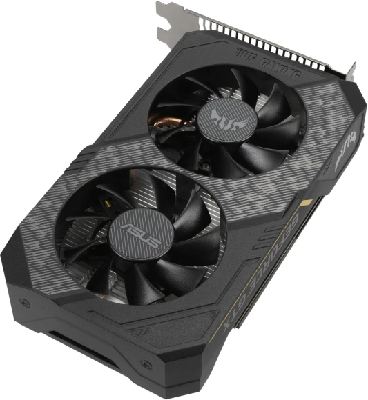 Видеокарта Asus PCI-E 3.0 TUF-GTX1650-O4GD6-GAMING NVIDIA GeForce GTX 1650 4Gb 128bit GDDR6 1410/12000 DVIx1 HDMIx1 DPx1 HDCP Ret Видеокарта Asus PCI-E 3.0 TUF-GTX1650-O4GD6-GAMING NVIDIA GeForce GTX 1650 4Gb 128bit GDDR6 1410/12000 DVIx1 HDMIx1 DPx1 HDCP Ret