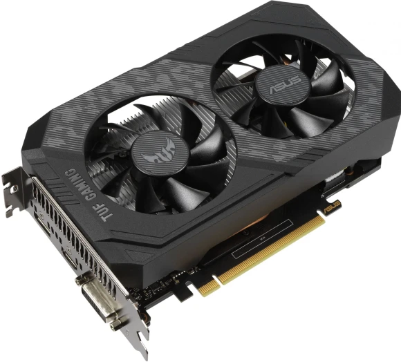 Видеокарта Asus PCI-E 3.0 TUF-GTX1650-O4GD6-GAMING NVIDIA GeForce GTX 1650 4Gb 128bit GDDR6 1410/12000 DVIx1 HDMIx1 DPx1 HDCP Ret Видеокарта Asus PCI-E 3.0 TUF-GTX1650-O4GD6-GAMING NVIDIA GeForce GTX 1650 4Gb 128bit GDDR6 1410/12000 DVIx1 HDMIx1 DPx1 HDCP Ret