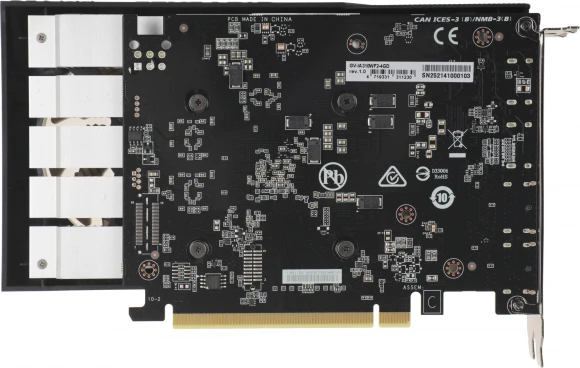 Видеокарта Gigabyte PCI-E 4.0 GV-IA310WF2-4GD INTEL ARC A310 4Gb 64bit GDDR6 2000/15500 HDMIx2 DPx2 HDCP Ret