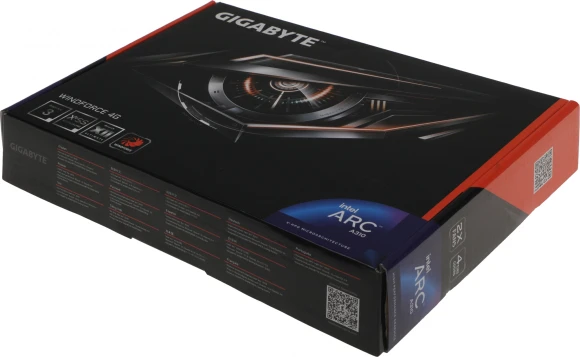 Видеокарта Gigabyte PCI-E 4.0 GV-IA310WF2-4GD INTEL ARC A310 4Gb 64bit GDDR6 2000/15500 HDMIx2 DPx2 HDCP Ret