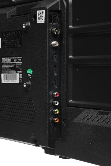 Телевизор LED PolarLine 32" 32PL12TC черный HD 60Hz DVB-T DVB-T2 DVB-C USB WiFi (RUS)