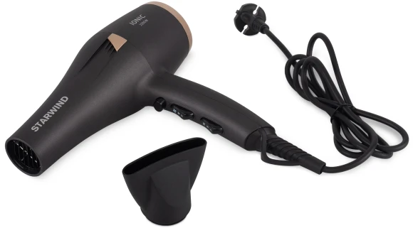 Фен Starwind SHD 6077 2000Вт графитовый/золотистый Фен Starwind SHD 6077 2000Вт графитовый/золотистый