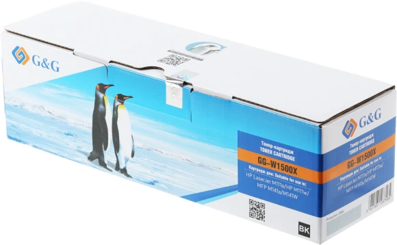 Картридж лазерный G&G GG-W1500X W1500X черный (2000стр.) для HP LaserJet M111a/M111w/MFP M141a/M141W Картридж лазерный G&G GG-W1500X W1500X черный (2000стр.) для HP LaserJet M111a/M111w/MFP M141a/M141W