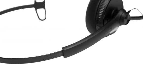 Гарнитура проводная Yealink YHS34 Mono черный Гарнитура проводная Yealink YHS34 Mono черный