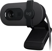 Камера Web Logitech HD Webcam Brio 90 черный 2Mpix (1920x1080) USB-A с микрофоном (960-001581) Камера Web Logitech HD Webcam Brio 90 черный 2Mpix (1920x1080) USB-A с микрофоном (960-001581)