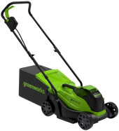 Газонокосилка роторная Greenworks GD24LM33K2 (2516107UA) Газонокосилка роторная Greenworks GD24LM33K2 (2516107UA)