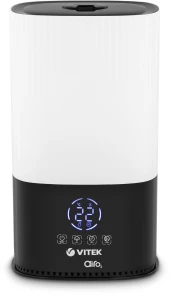 Увлажнитель воздуха Vitek VT-2343 23Вт (ультразвуковой) белый/черный Увлажнитель воздуха Vitek VT-2343 23Вт (ультразвуковой) белый/черный