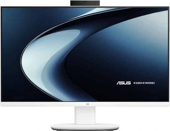 Моноблок Asus VM640KA-WPC0090 23.8" Full HD Ryzen AI 7 350 (2) 32Gb SSD1Tb Radeon 860M без ОС GbitEth WiFi BT 120W клавиатура мышь Cam белый 1920x1080