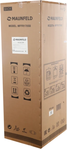 Морозильная камера Maunfeld MFFR170SB черный Морозильная камера Maunfeld MFFR170SB черный