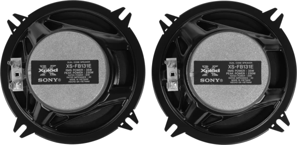Колонки автомобильные Sony XS-FB131E (без решетки) 230Вт 89дБ 4Ом 13см (5дюйм) (ком.:2кол.) коаксиальные однополосные