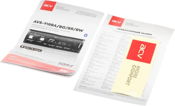 Автомагнитола ACV AVS-918BR 1DIN 4x50Вт (37624) Автомагнитола ACV AVS-918BR 1DIN 4x50Вт (37624)