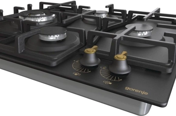 Газовая варочная поверхность Gorenje GW6D42CLB черный