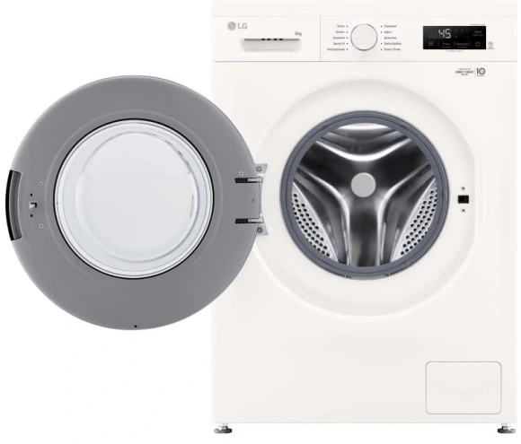Стиральная машина LG F2Y1NS3W.ABWPCOM класс: A загр.фронтальная макс.:6кг белый инвертор