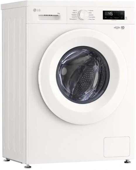Стиральная машина LG F2Y1NS3W.ABWPCOM класс: A загр.фронтальная макс.:6кг белый инвертор
