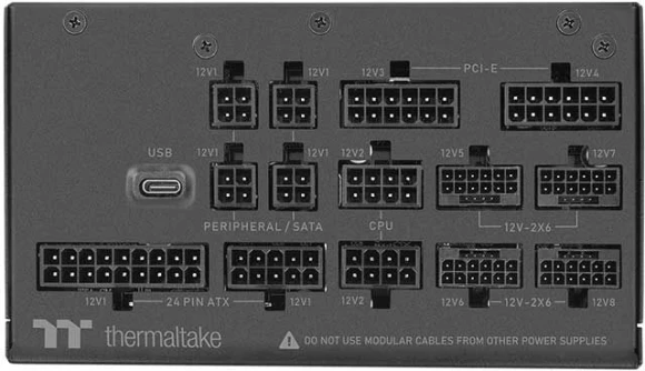 Блок питания Thermaltake ATX 2000W Toughpower i Gen.5 80+ platinum 24pin APFC 140mm fan color LED 12xSATA Cab Manag RTL