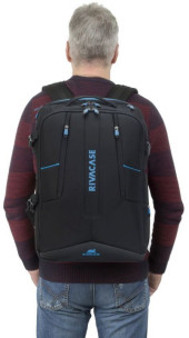 Рюкзак для ноутбука 17.3" Riva 7860 черный полиэстер (7860 BLACK)