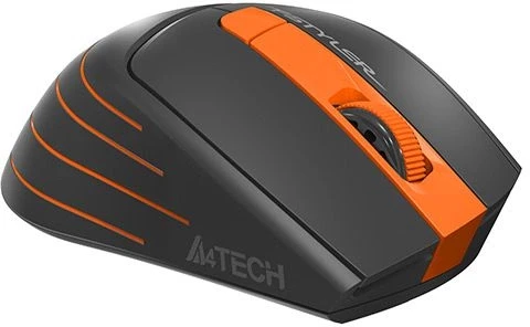 Мышь A4Tech Fstyler FG30 серый/оранжевый оптическая 2000dpi беспров. USB 6but (FG30 ORANGE) Мышь A4Tech Fstyler FG30 серый/оранжевый оптическая 2000dpi беспров. USB 6but (FG30 ORANGE)