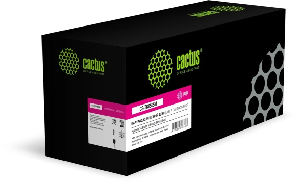 Картридж лазерный Cactus CS-TK8555Y TK-8555Y желтый (24000стр.) для Kyocera TASKalfa 5054ci/ 6054ci/7054ci