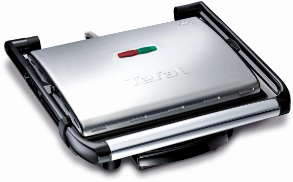 Электрогриль Tefal GC241D38 2000Вт черный/серебристый Электрогриль Tefal GC241D38 2000Вт черный/серебристый